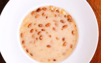 Milchbohnen-Suppe